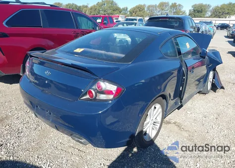 2008 Hyundai Tiburon Gs from USA, damaged, VIN KMHHM66D48U292966